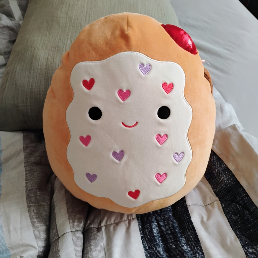 Adorable Heart-Patterned Stuffed Toy